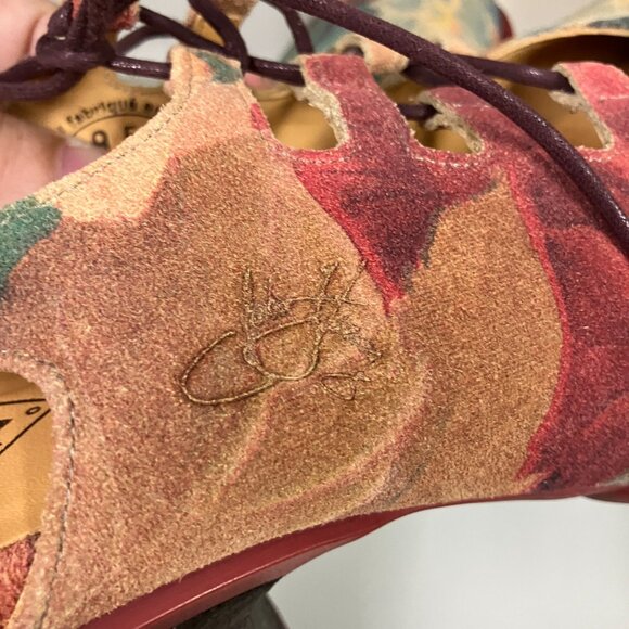 *BRAND NEW* Fluevog Hopefuls FLOURISH Slingbacks, Size 9.5 (runs small). Lovely! - Picture 8 of 11